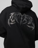 Loiter Metal Rhinestone Hoodie Black