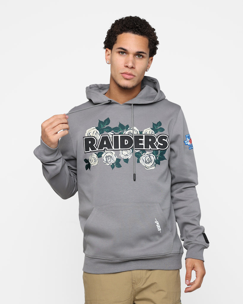 Pro Standard Las Vegas Raiders Roses Hoodie Grey | Culture Kings US