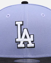 New Era Los Angeles Dodgers 59FIFTY FITTED Lavender/Black
