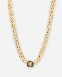 Guess Mainline Lion King Necklace 21" Gold