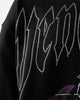 Rats Get Fat Vengeance Rhinestone Hoodie Black