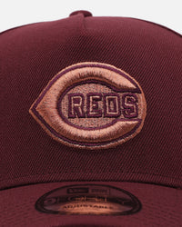 New Era Cincinnati Reds 'Penny' 9FORTY A-Frame Snapback Maroon