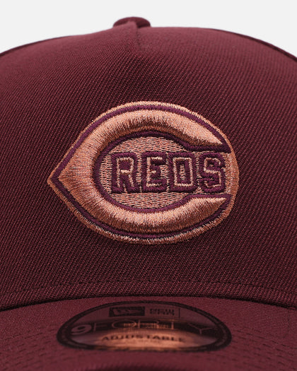 New Era Cincinnati Reds 'Penny' 9FORTY A-Frame Snapback Maroon