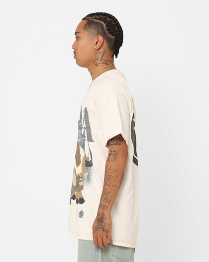 Goat Crew X Avatar: The Last Airbender Appa Vintage T-Shirt Off White