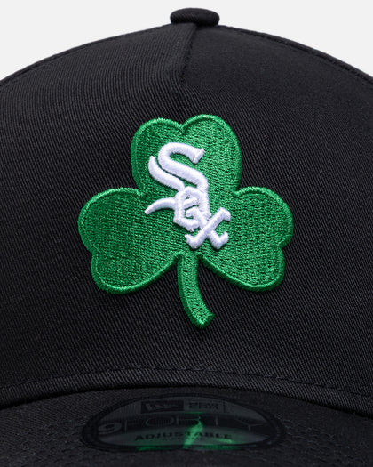 New Era Chicago White Sox 'St.Patrick's Day' 9FORTY A-Frame Snapback Black/Green