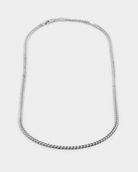 House Of Auric 3mm Cuban Chain Sterling Silver