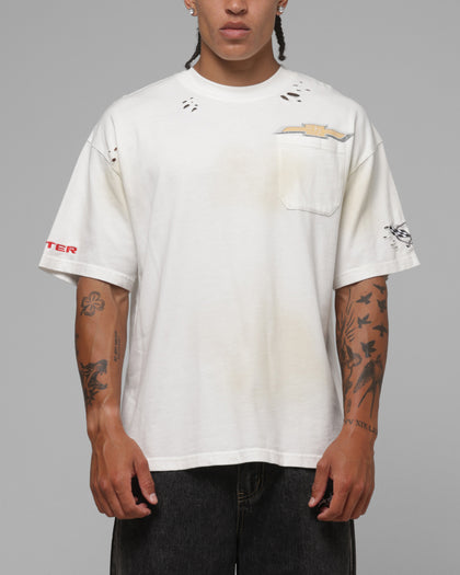 Loiter Chevy Vintage T-Shirt White
