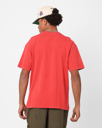 Mitchell & Ness Chicago Bulls Highway Logo T-Shirt Bulls Red