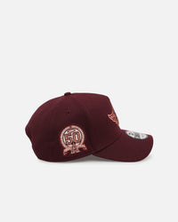 New Era Los Angeles Angels 'Penny' 9FORTY A-Frame Snapback Maroon