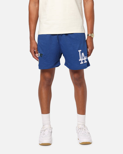 Pro Standard Los Angeles Dodgers Roses Mesh Shorts Dark Blue