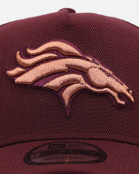 New Era Denver Broncos 'Penny' 9FORTY A-Frame Snapback Maroon