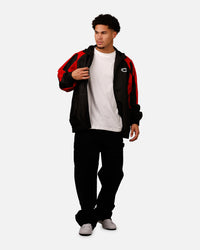 Carre Empire Panelled Jacket Black/Red