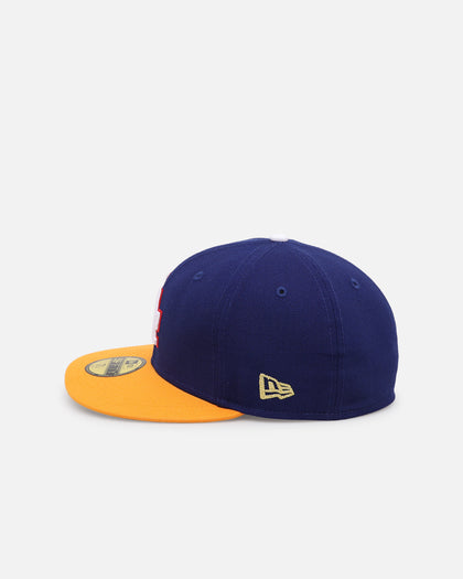 New Era Los Angeles Dodgers 'Grey Bottoms' 59FIFTY Fitted Royal/Gold