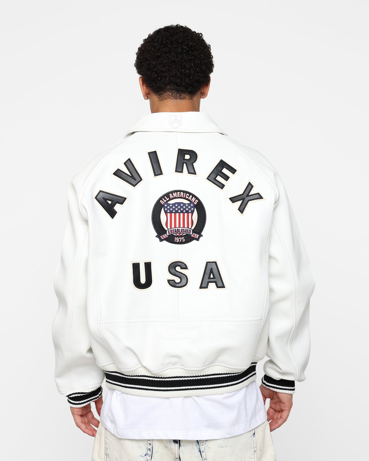 Avirex Icon Jacket Snow White | Culture Kings US
