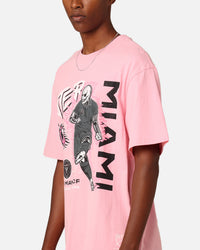 Mitchell & Ness Inter Miami CF Flame 2.0 T-Shirt Light Pink