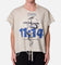 MNML Tattered Cut Off T-Shirt Off White