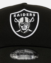 New Era Las Vegas Raiders 'Black And Team Color' 9FORTY A-Frame Snapback Black/Official Team Color