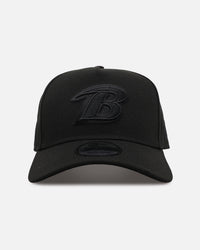 New Era Baltimore Ravens 'Black on Black' 9FORTY A-Frame Snapback Black/Black