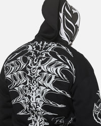73Studio Rey Mysterio Masked Hoodie Black
