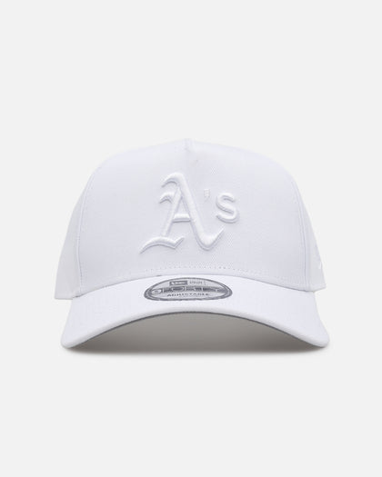 New Era Oakland Athletics 'Easy White' 9FORTY A-Frame Snapback White/White