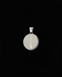 Playboy By House Of Auric Playboy Chip Pendant Sterling Silver