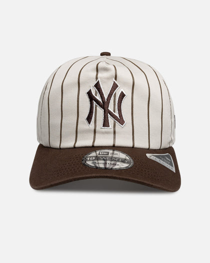 New Era New York Yankees 'Washed Stone Walnut' 19TWENTY Snapback Brown Pinstripe