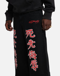 Ed Hardy Death Before Dishonour Jeans Black
