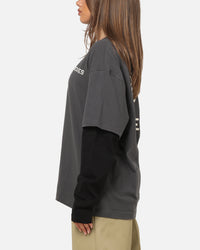 Dickies Payson 2Fer Long Sleeve T-Shirt Black