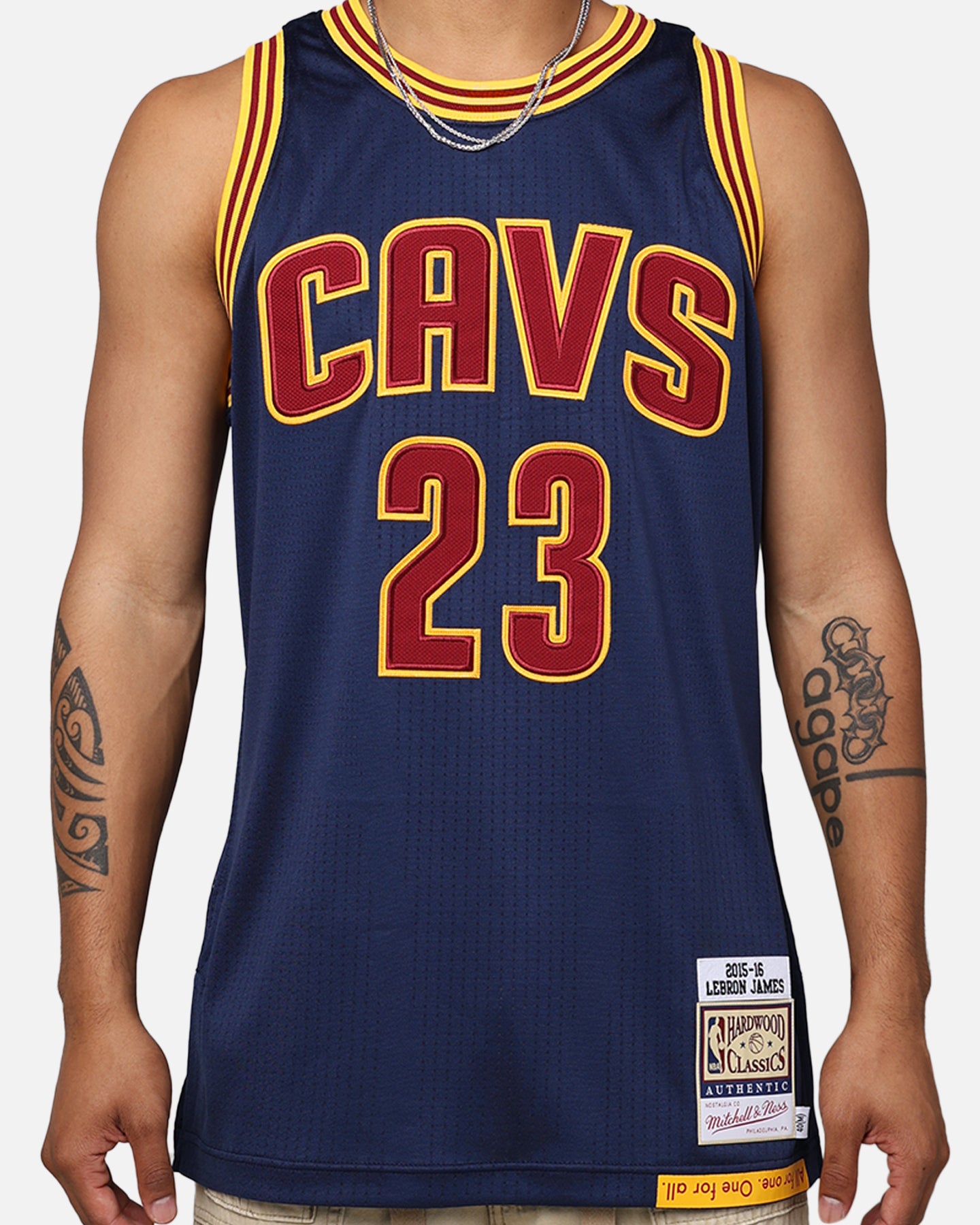 Mitchell & Ness Cleveland Cavaliers LeBron James 2015-16 Authentic