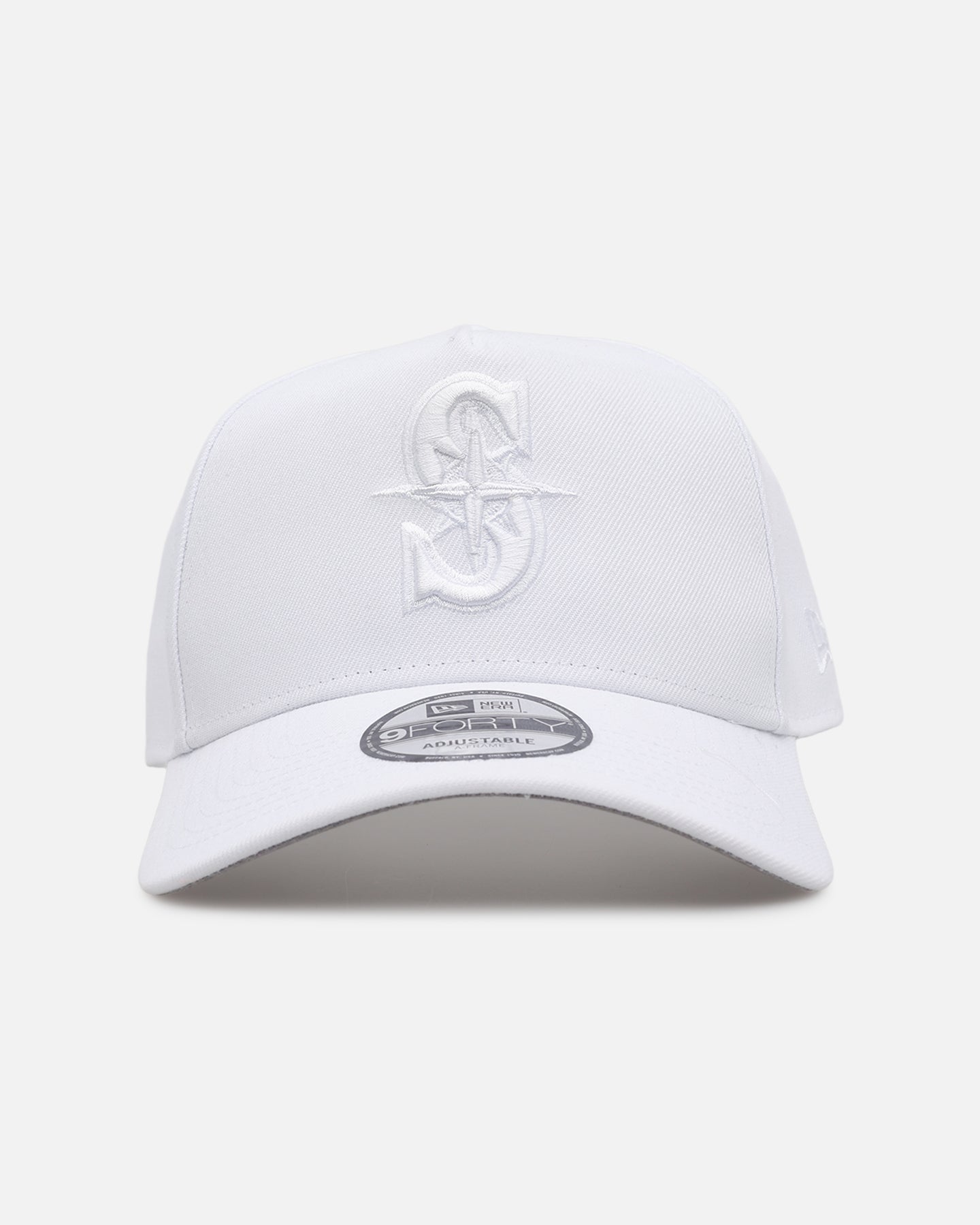 New Era Seattle Mariners 'Easy White' 9FORTY A-Frame Snapback