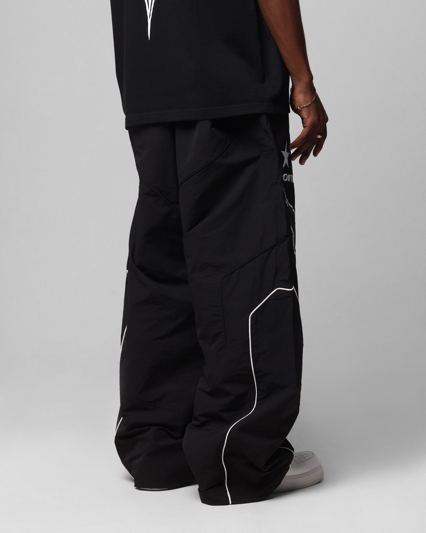 Loiter Motocross Parachute Pants Black | Culture Kings US