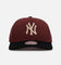 Mitchell & Ness New York Yankees 'Vintage Burgundy' Pro Pinch Snapback Burgundy