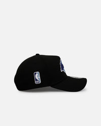 New Era Los Angeles Lakers 'Black And Sky Blue' 9FORTY A-Frame Snapback Black/Sky Blue