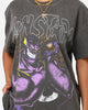 73Studio X Space Jam Monstars Heavyweight Vintage T-Shirt Black Wash