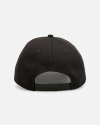 New Era Atlanta Braves 'Carbon Weave' 9FORTY A-Frame Snapback Black