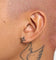 Saint Morta The 4 Point Earrings Black