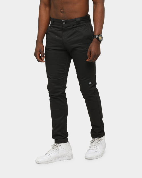 Dickies Skinny Straight Fit Double Knee Work Pant Black