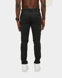 Dickies Skinny Straight Fit Double Knee Work Pant Black
