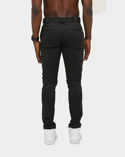 Dickies Skinny Straight Fit Double Knee Work Pant Black
