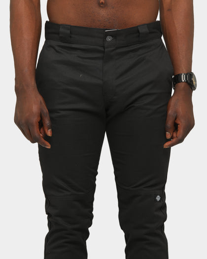 Dickies Skinny Straight Fit Double Knee Work Pant Black