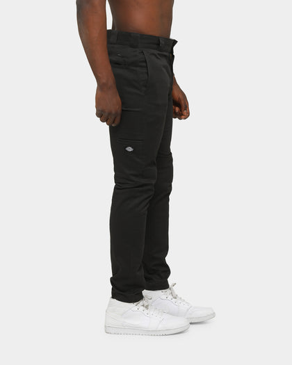 Dickies Skinny Straight Fit Double Knee Work Pant Black
