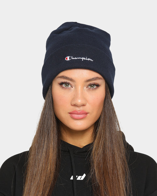 Men's Champion Script Beanie Navy