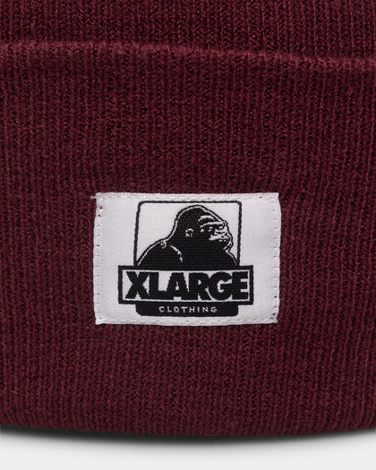 XLARGE 91 Beanie Burgundy