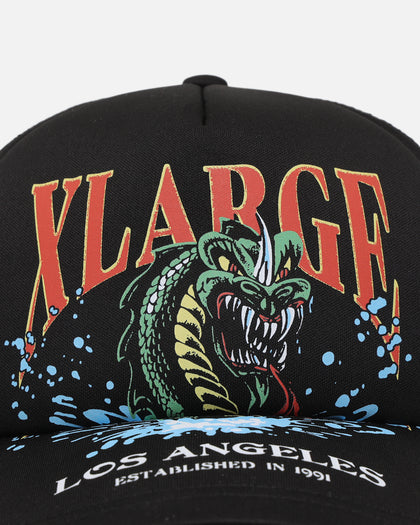 X-large Serpent LA Trucker Snapback Black