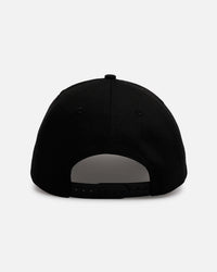 New Era Seattle Mariners 'Pink Rose Embroidery' 9FORTY A-Frame Snapback Black/Pink
