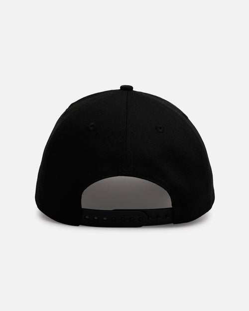 New Era Seattle Mariners 'Pink Rose Embroidery' 9FORTY A-Frame Snapback Black/Pink