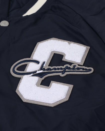 Champion Collegiate Heritage Letterman Jacket Navy