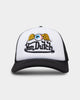 Von Dutch Flying Eyeball Trucker Snapback White/Black