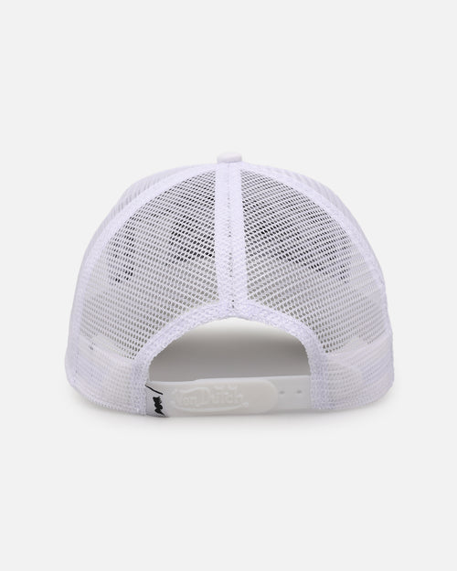 Von Dutch Classic Trucker Snapback White