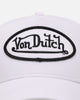 Von Dutch Classic Trucker Snapback White